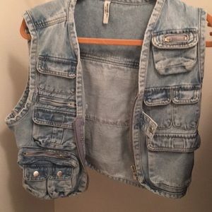 Denim vest